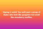 Vaping-vs-strawberry-muffins